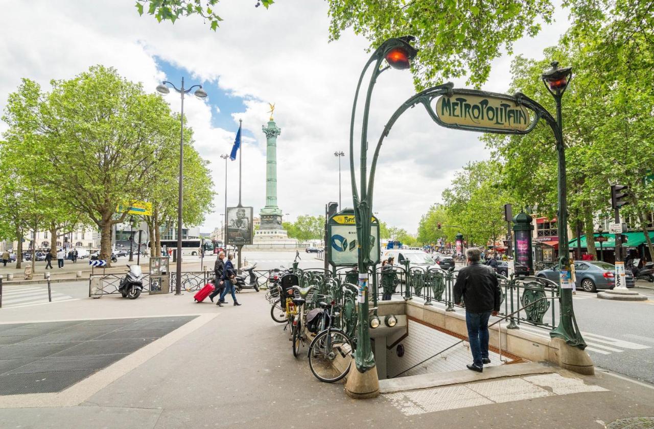 Happy Stay Paris - Bastille Family Luaran gambar
